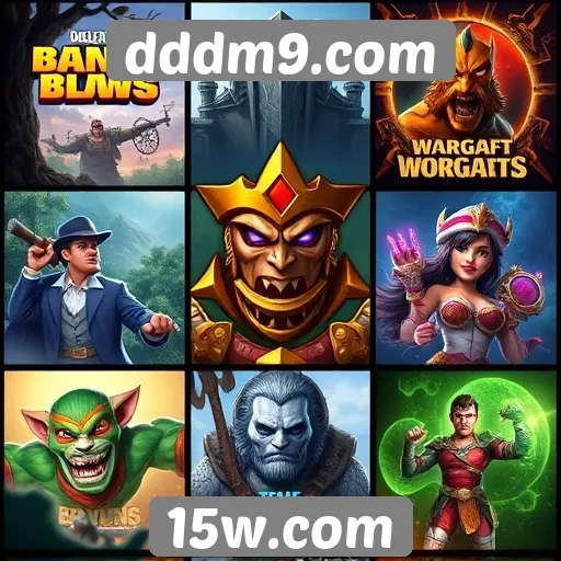 Plataforma de jogos dddm9.com oferece variedade de gêneros